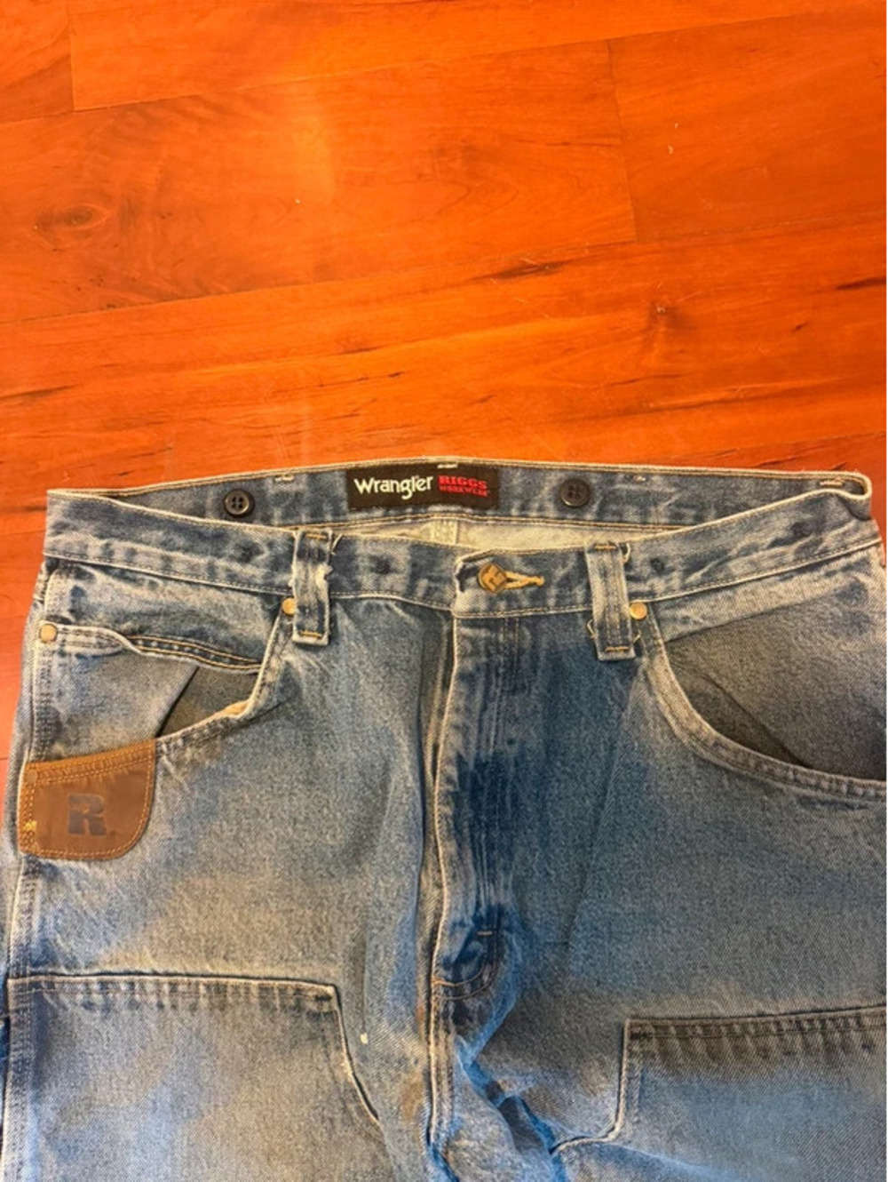 Baggy Y2K Wangler double knees - Picture 5 of 8